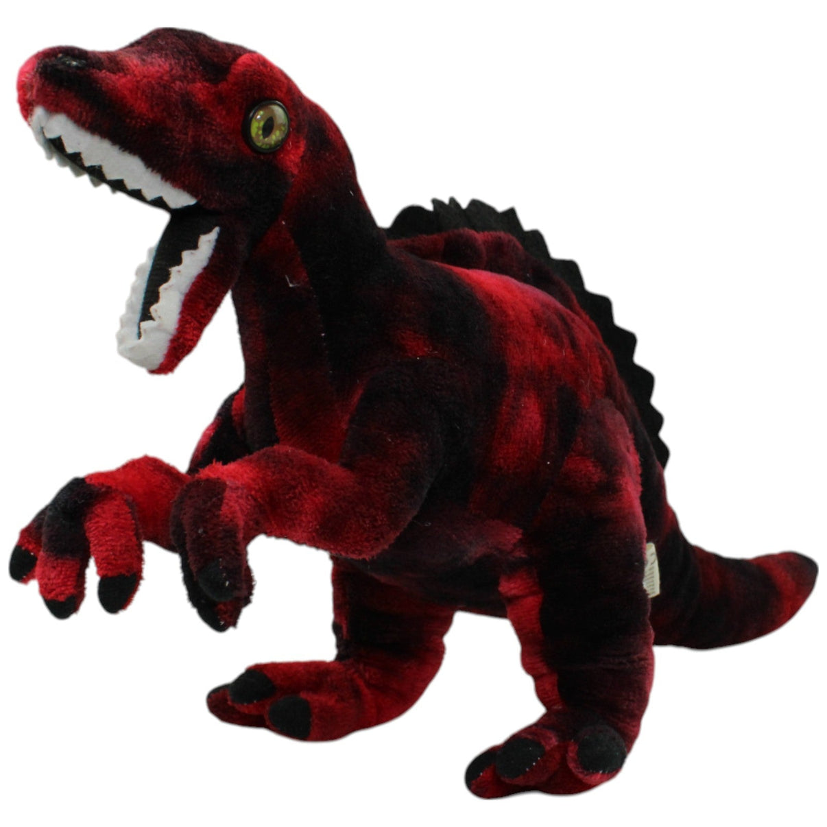 123000015978 Nature Planet Rot - schwarzer Spinosaurus Kuscheltier Kumpel Leo Dino Dinosaurier Gebraucht