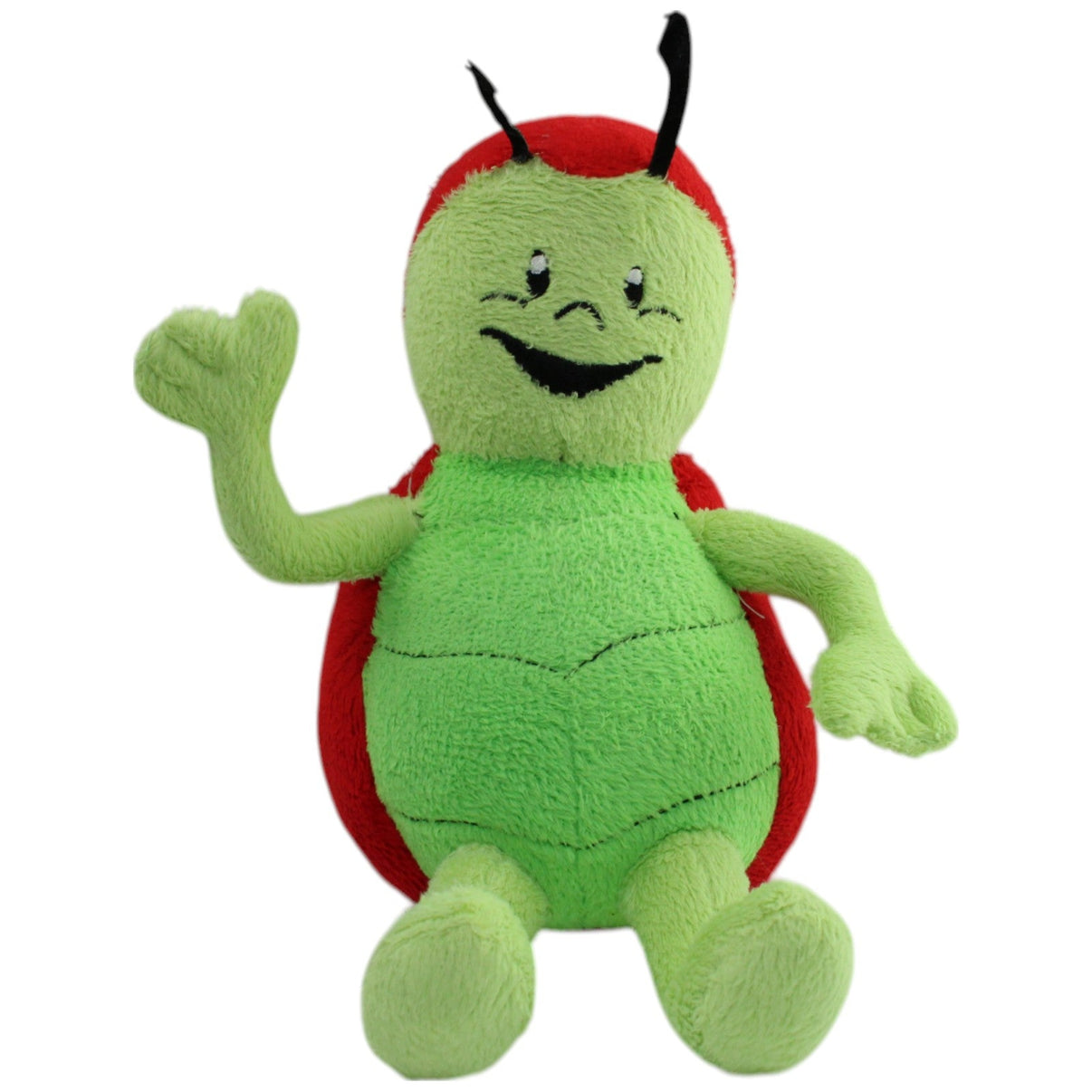 123000015984 Unbekannt Bundesgartenschau 2009, Maskottchen Fiete Kuscheltier Kumpel Leo Gebraucht Insekt Marienkäfer
