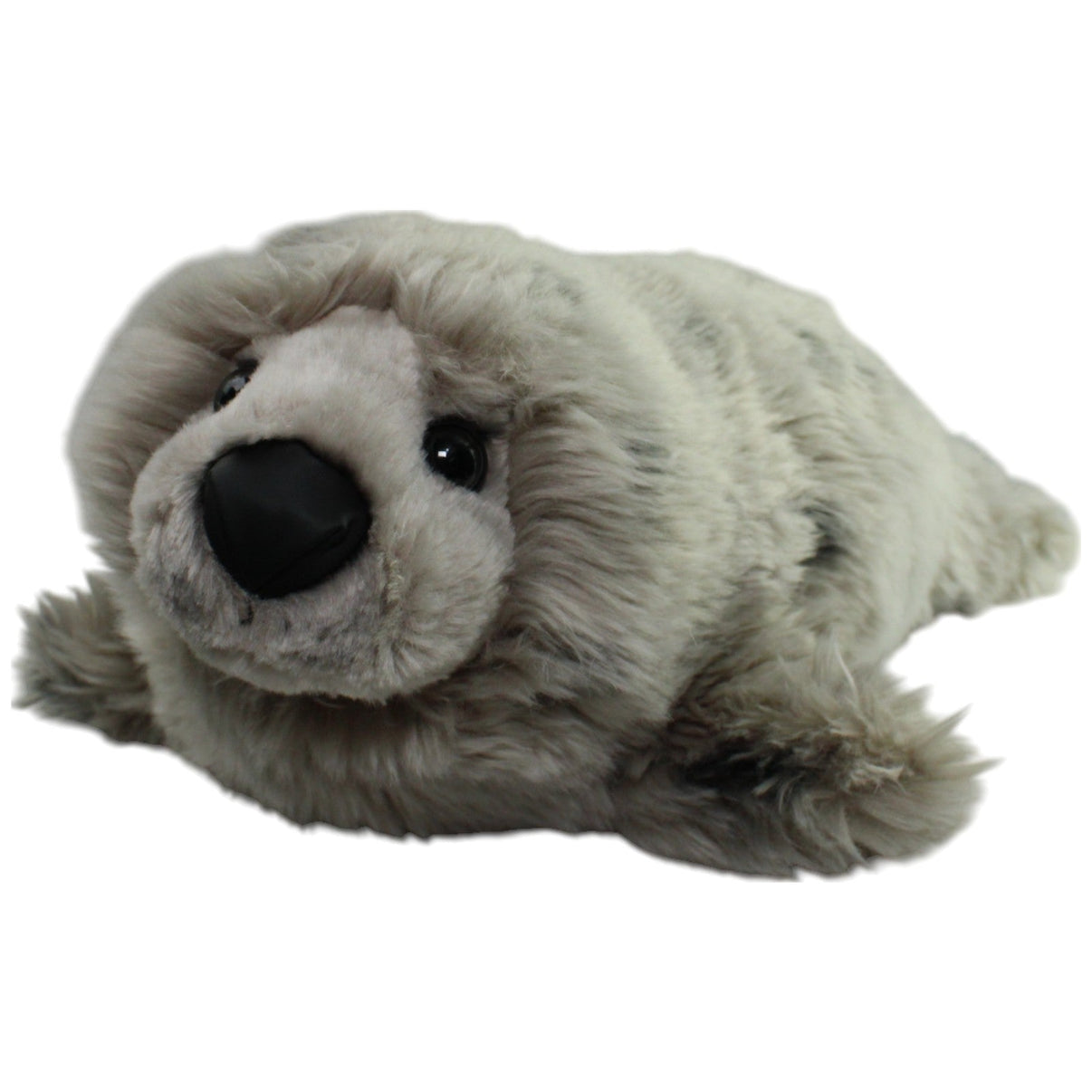 123000016005 Nature Planet Plan International, graue XL Robbe Kuscheltier Kumpel Leo Gebraucht
