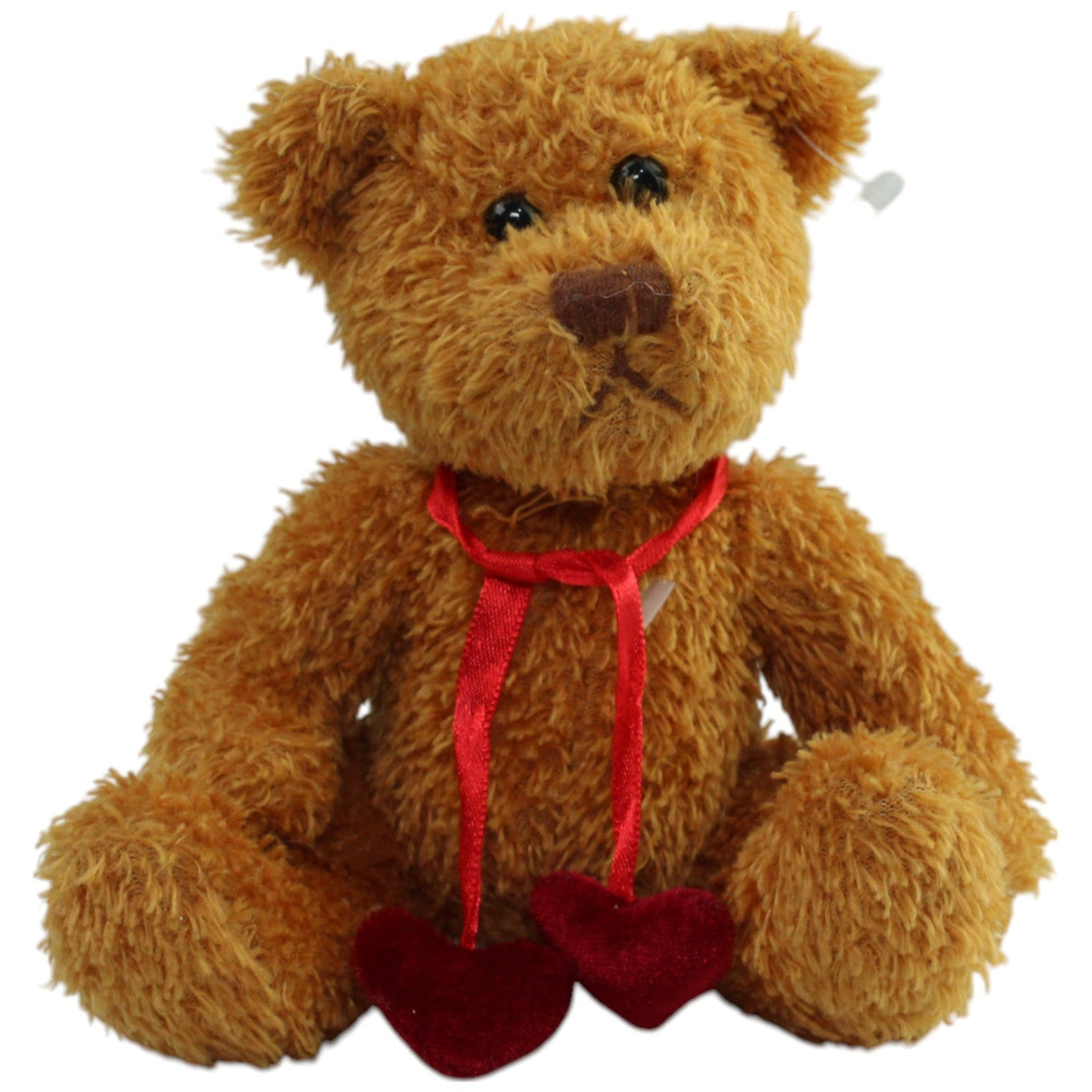 123000016016 Uni - Toys Kleiner Teddy mit 2 Herzen Kuscheltier Kumpel Leo Gebraucht Teddy Teddybär