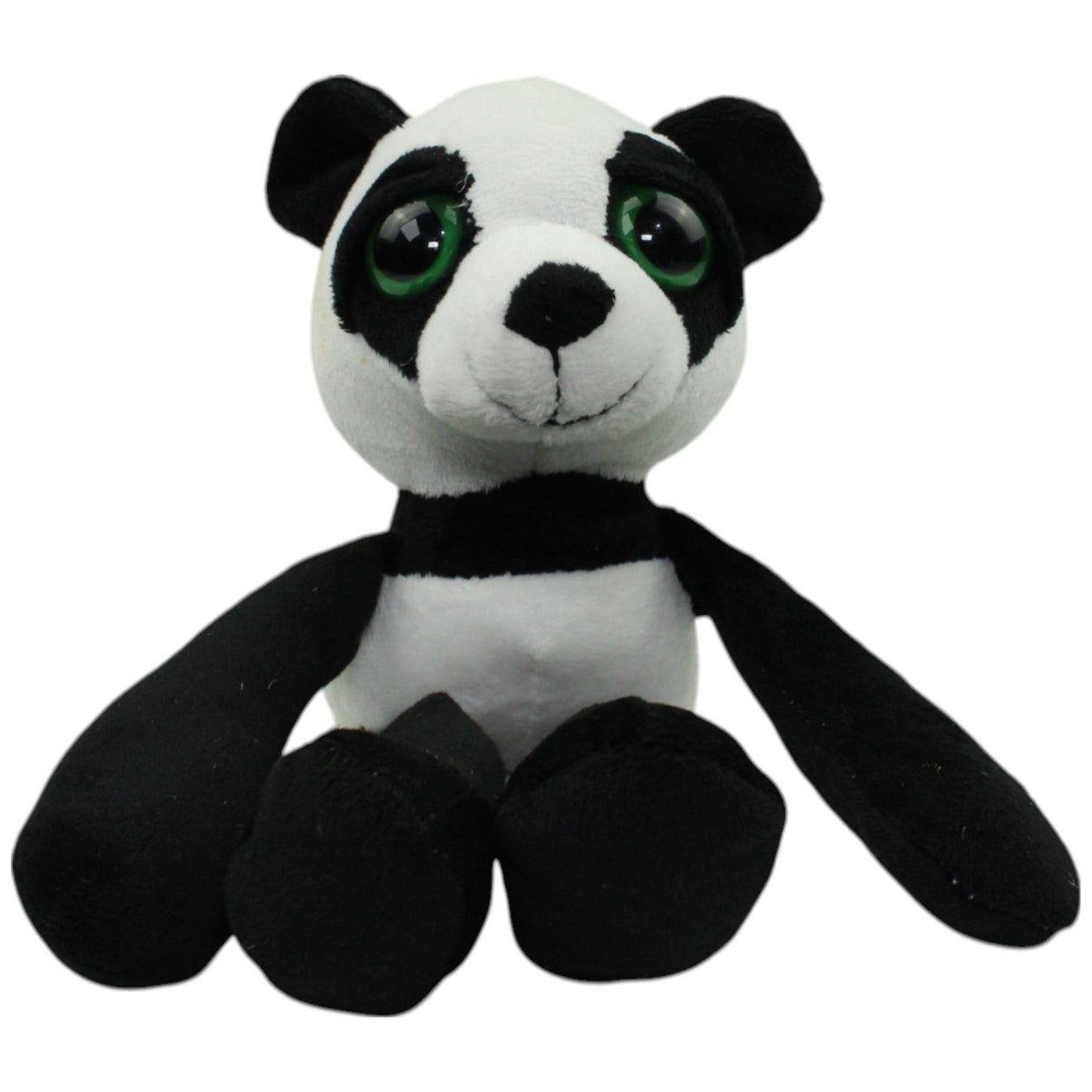 123000016028 Michel Toys Schlenker Panda mit Glubschaugen Kuscheltier Kumpel Leo Gebraucht