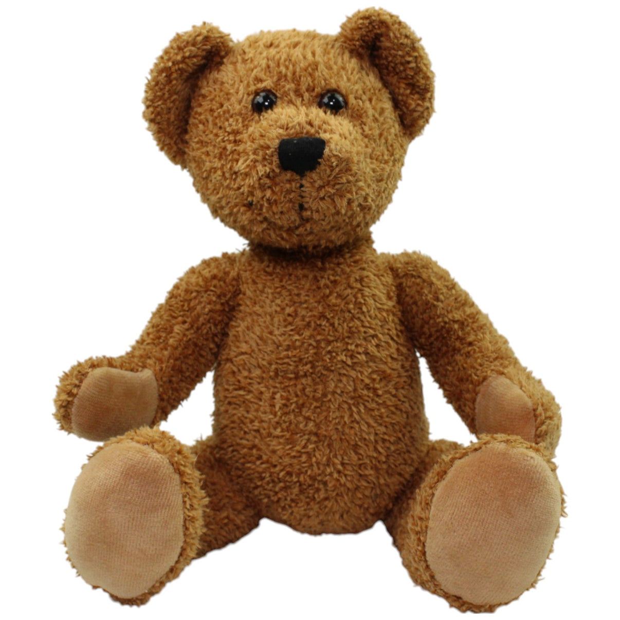 123000016036 Sigrit Oppermann Sitzender Teddy, dunkelbraun Kuscheltier Kumpel Leo Gebraucht Teddy Teddybär