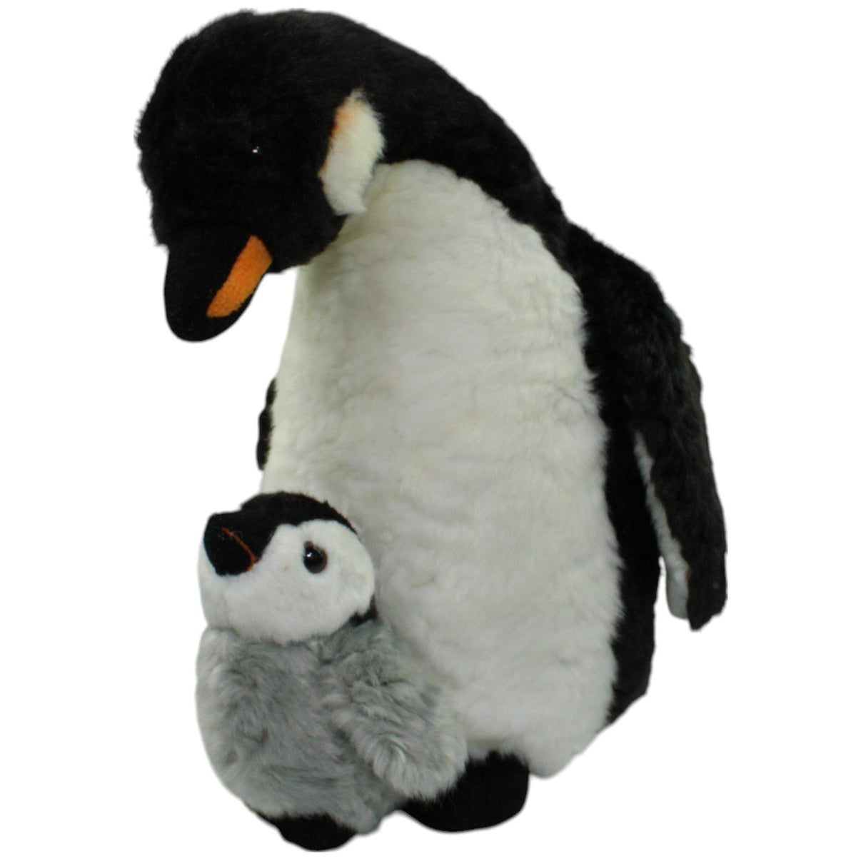 123000016042 Uni - Toys Leosco, Pinguin mit Baby Kuscheltier Kumpel Leo Gebraucht