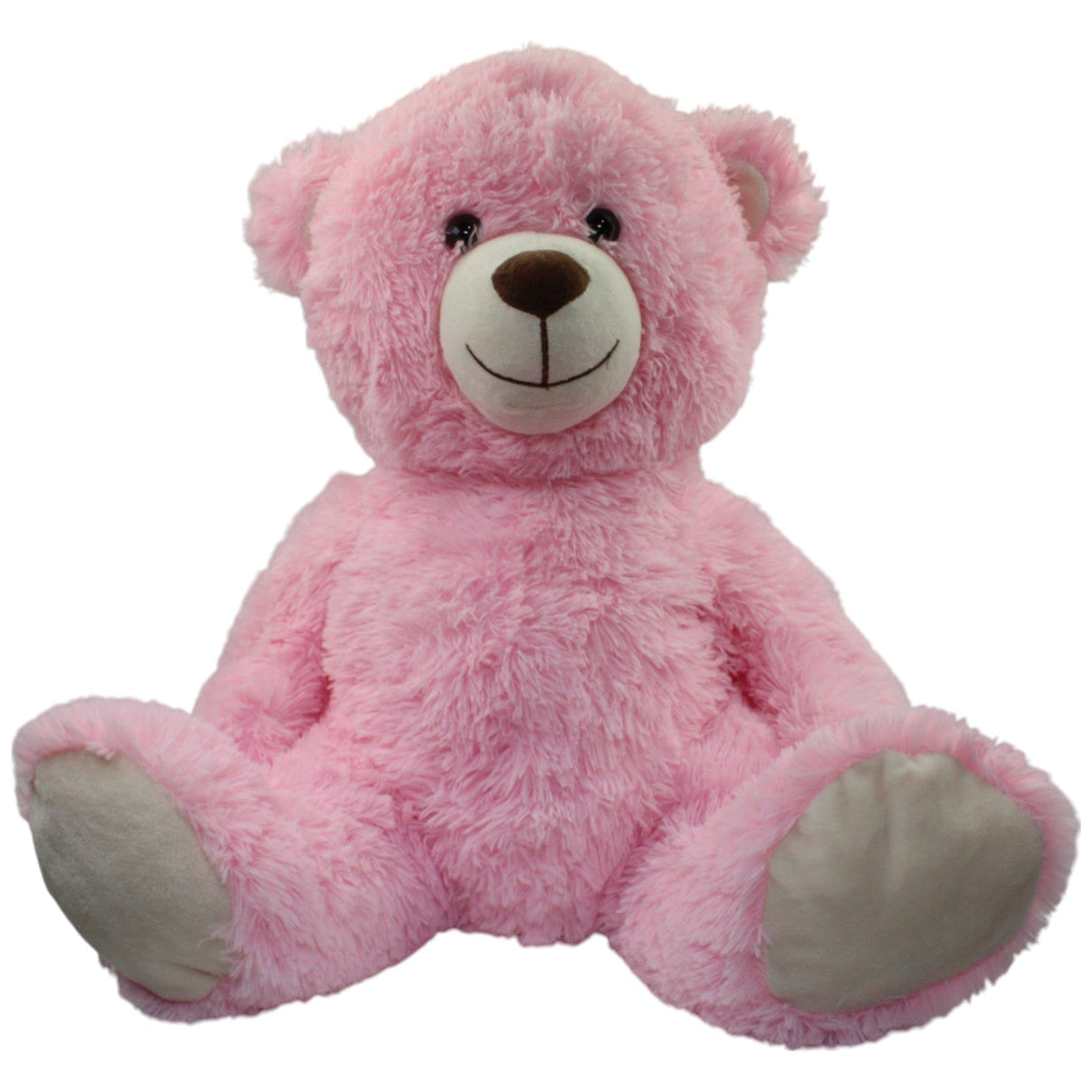 123000016048 TEDI Kuschelfreund, rosa XL Teddy Kuscheltier Kumpel Leo Gebraucht Teddy Teddybär