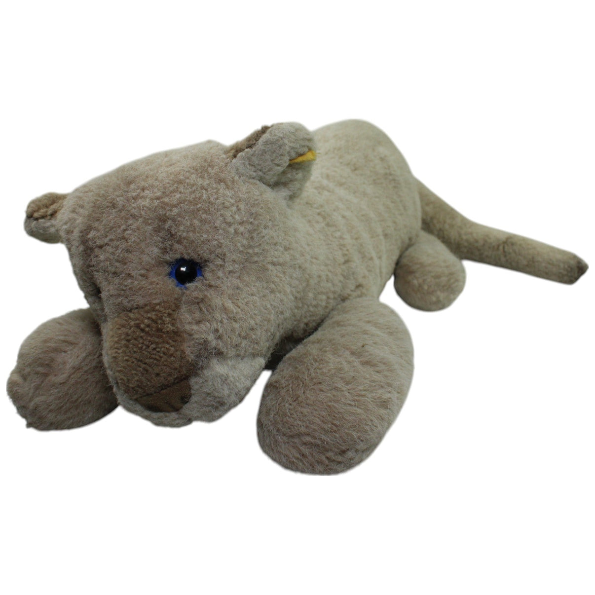 123000016061 Steiff Liegender XL Puma Kuscheltier Kumpel Leo _Vintage_ Gebraucht Vintage