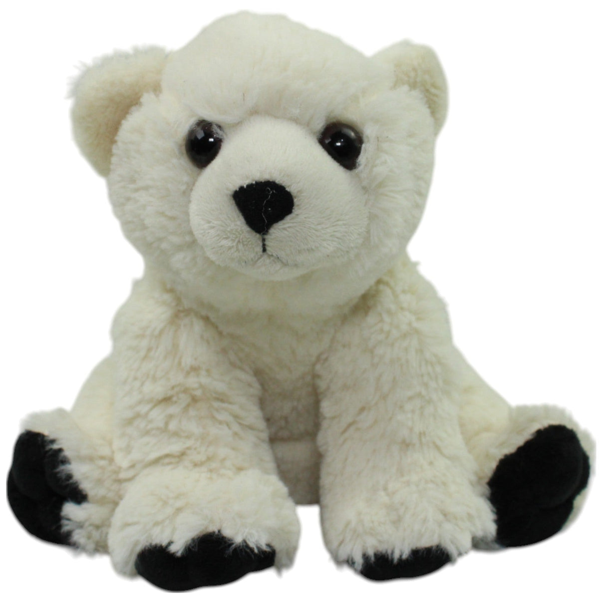 123000016070 Wild Republic Kleines Eisbär Baby, sitzend Kuscheltier Kumpel Leo Gebraucht