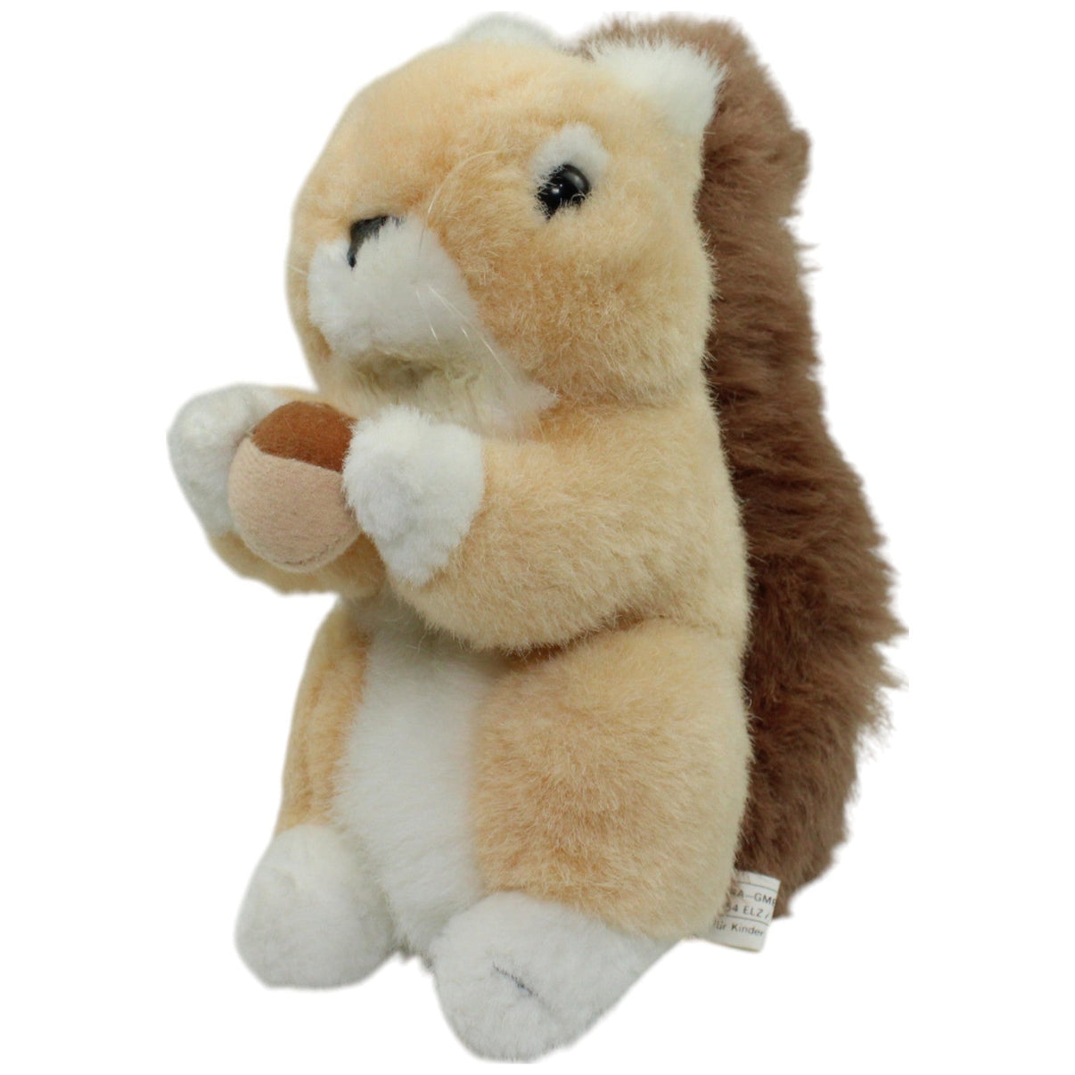123000016104 EBRA - GmbH Süßes Eichhörnchen mit Haselnuss Kuscheltier Kumpel Leo _Vintage_ Gebraucht Vintage