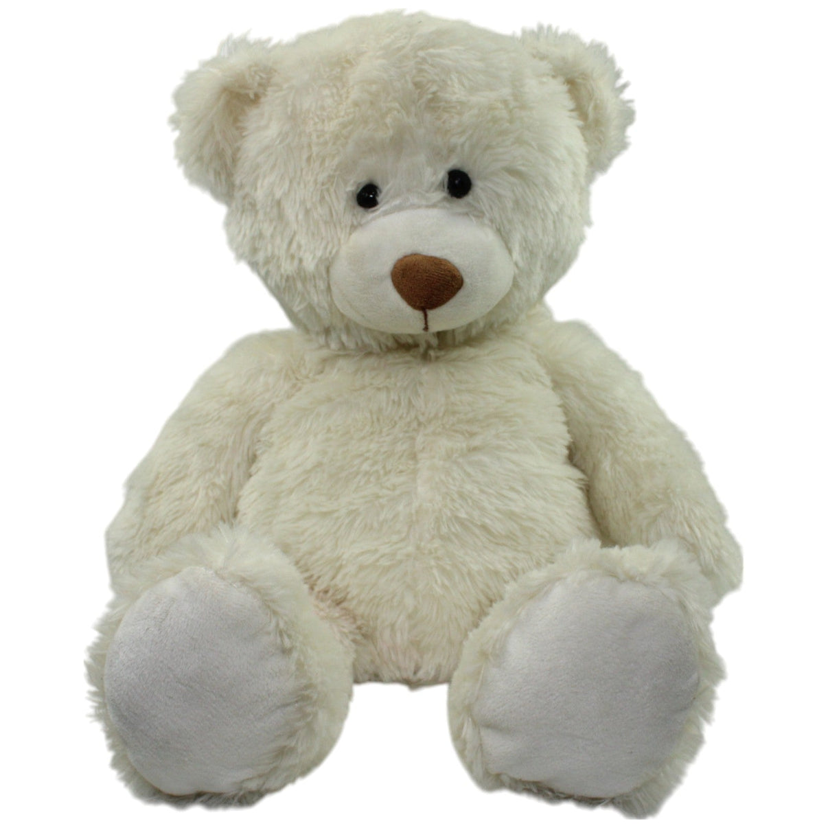 123000016129 Nicotoy XL Teddybär, weiß Kuscheltier Kumpel Leo Gebraucht Teddy Teddybär