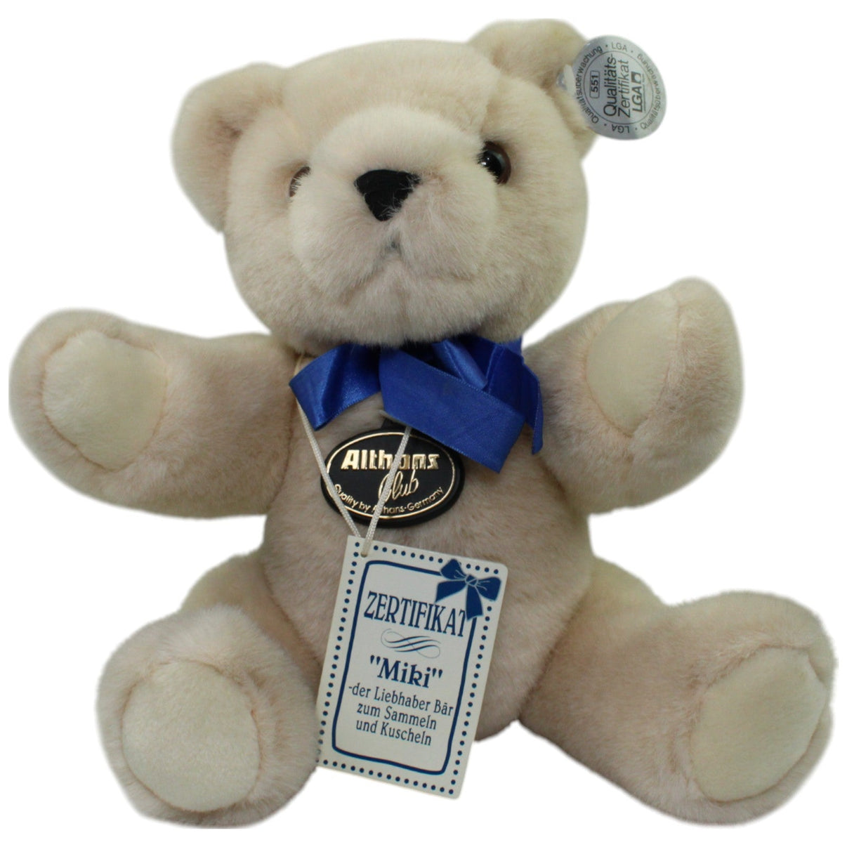 123000016130 Althans Club Teddy Miki mit beweglichen Gliedern Kuscheltier Kumpel Leo Gebraucht Teddy Teddybär