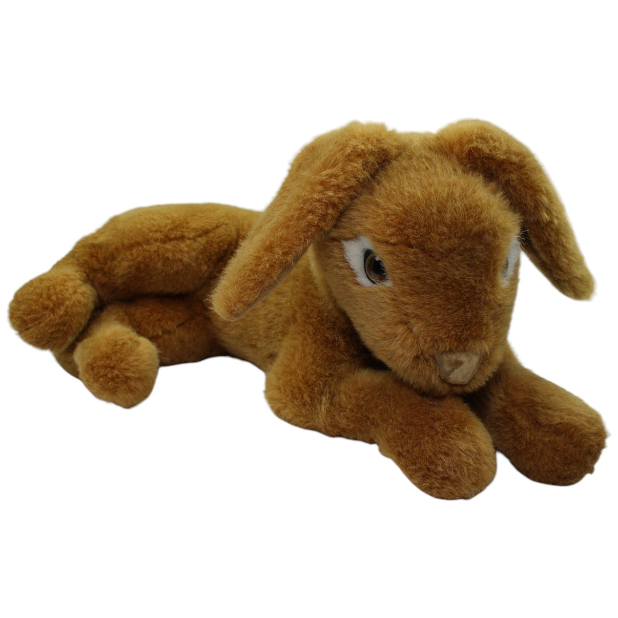 123000016155 Unbekannt Süßes braunes XL Kaninchen Kuscheltier Kumpel Leo _Vintage_ Gebraucht Hase