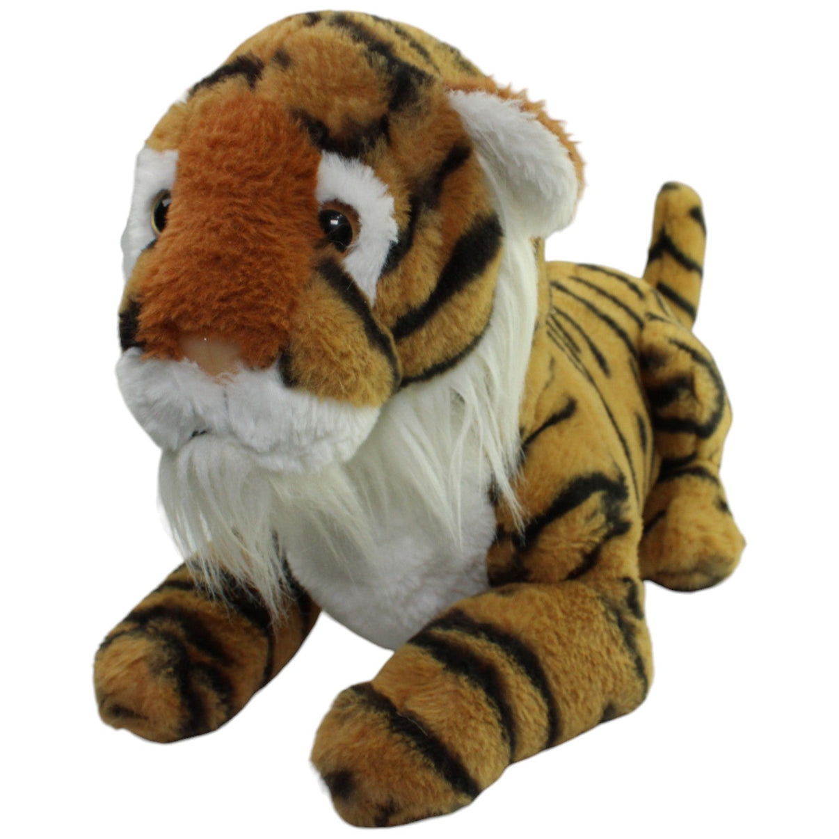 123000016174 Sunkid Liegender hübscher Tiger, XL Kuscheltier Kumpel Leo Gebraucht Raubkatze