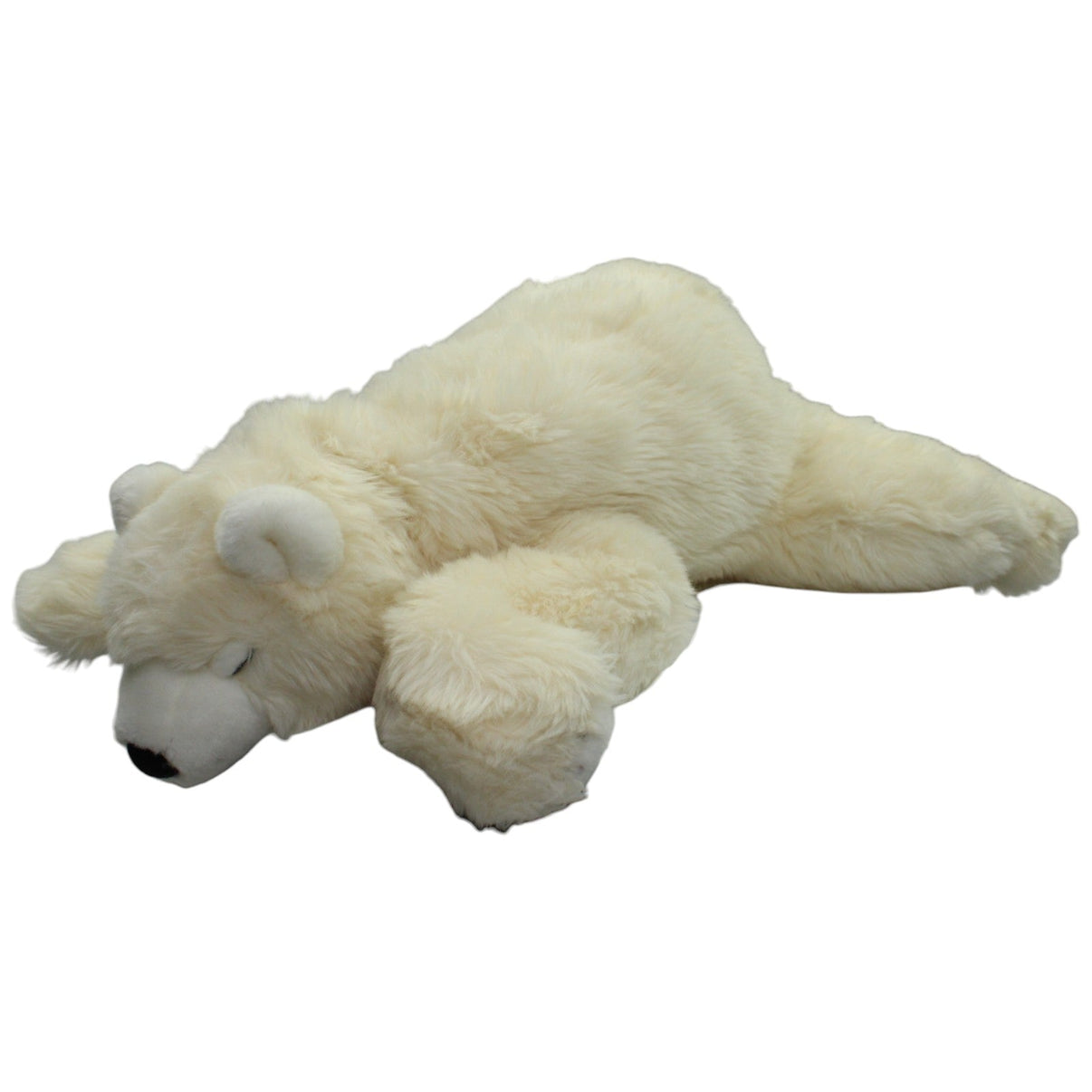 123000016245 Kuschelwuschel XL Schlafender Eisbär, liegend Kuscheltier Kumpel Leo Gebraucht