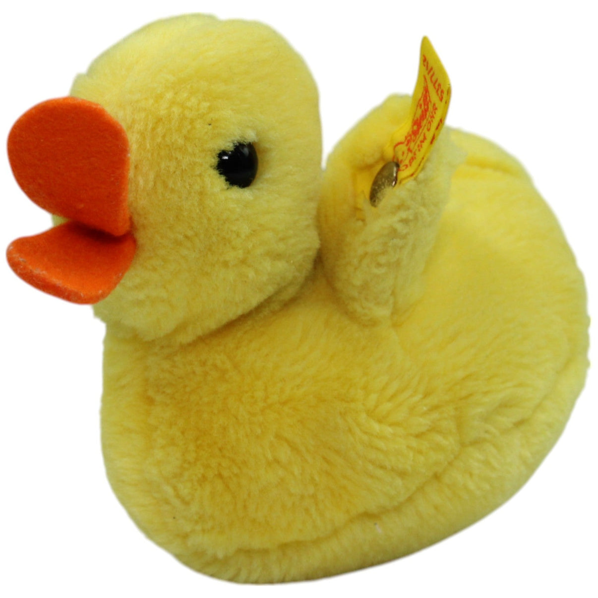 123000016298 Steiff Gelbe Ente (5377/12) Kuscheltier Kumpel Leo _Vintage_ Gebraucht Vintage