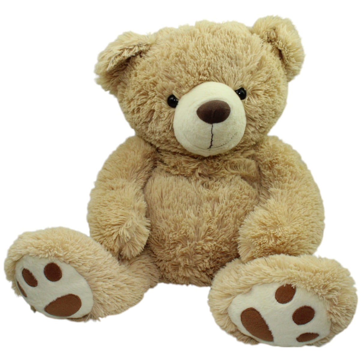 123000016308 Toys "R" Us XXL Teddybär hellbraun Kuscheltier Kumpel Leo Gebraucht Teddy Teddybär