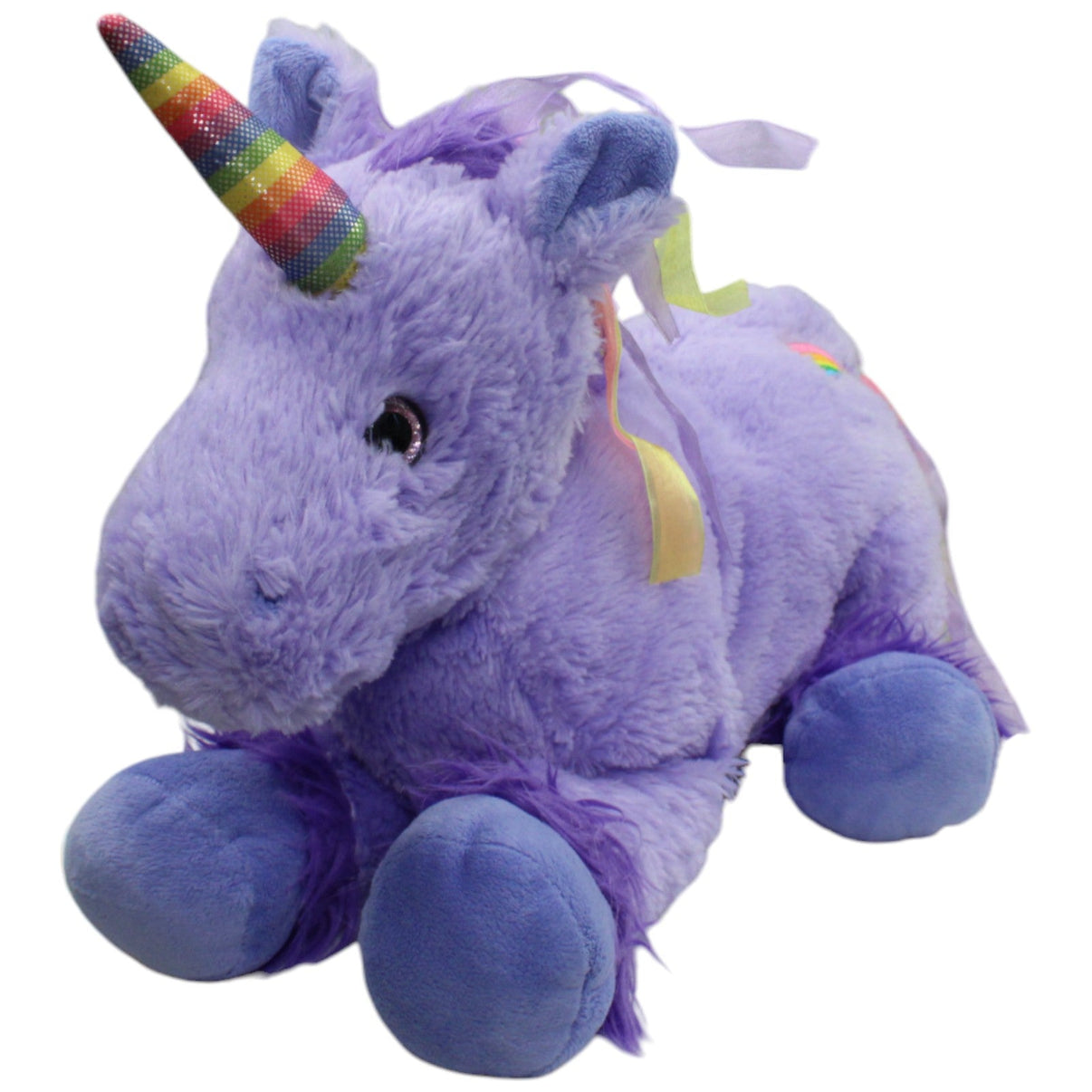 123000016324 Animal Alley Toys "R" Us, XL lila Einhorn Kuscheltier Kumpel Leo Gebraucht