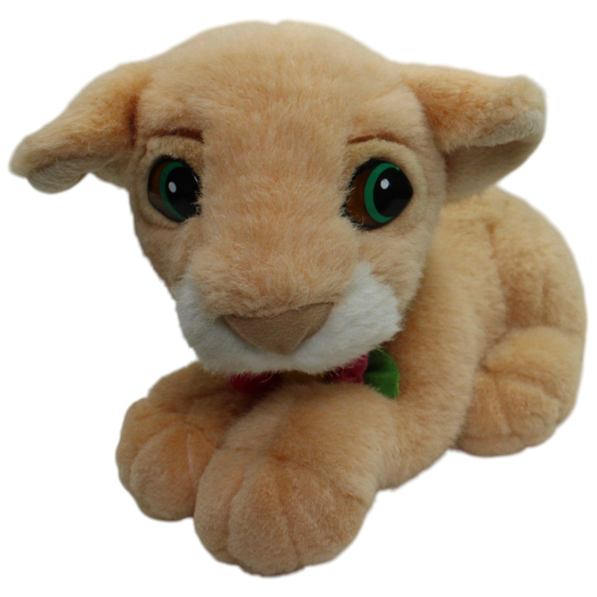 123000016345 Mattel Nala mit Blumen - Halsband aus König der Löwen Kuscheltier Kumpel Leo _Vintage_ Disney Gebraucht