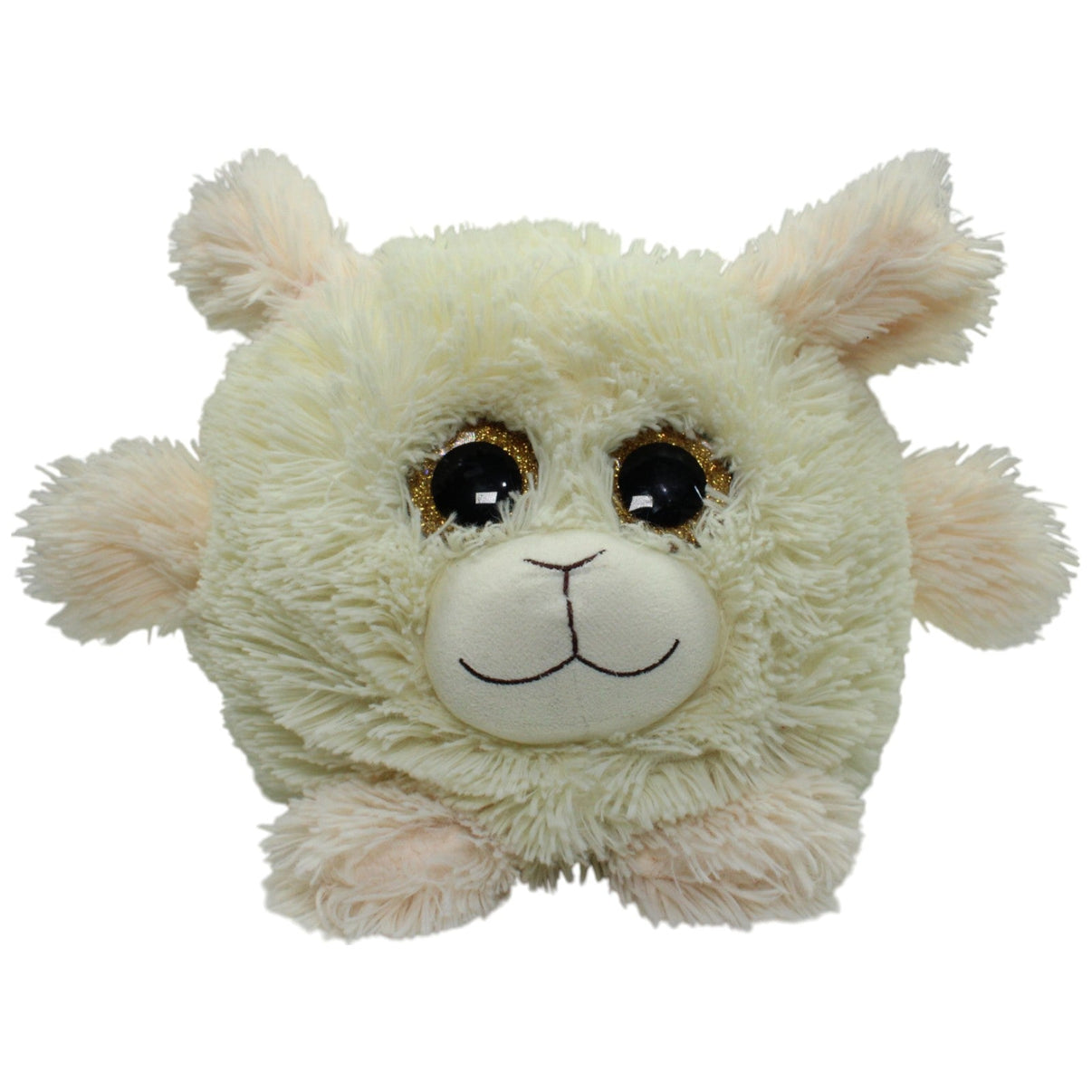 123000016413 Sunkid Schaf beige, rund Kuscheltier Kumpel Leo Gebraucht