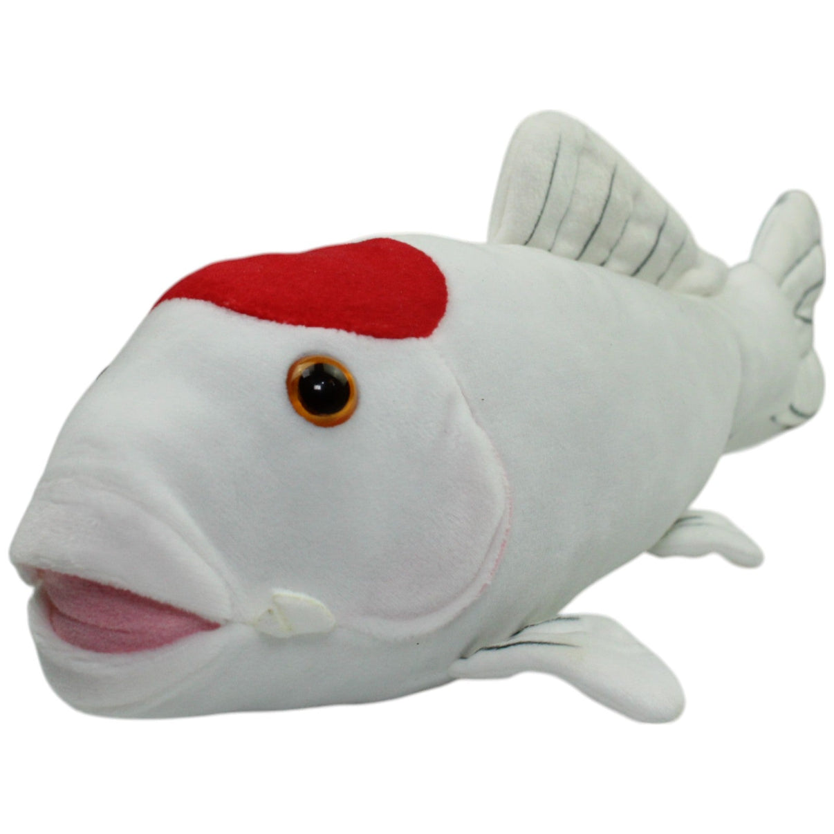123000016434 Koi Discount Koi Tancho mit rotem Punkt, groß Kuscheltier Kumpel Leo Fisch Gebraucht