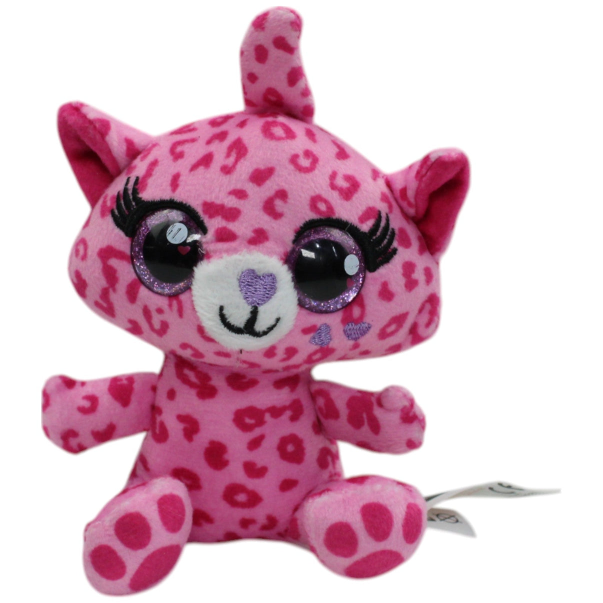 123000016438 The Cookie Company Group Ojo, rosa Kätzchen mit Glitzer - Augen Kuscheltier Kumpel Leo Action Gebraucht