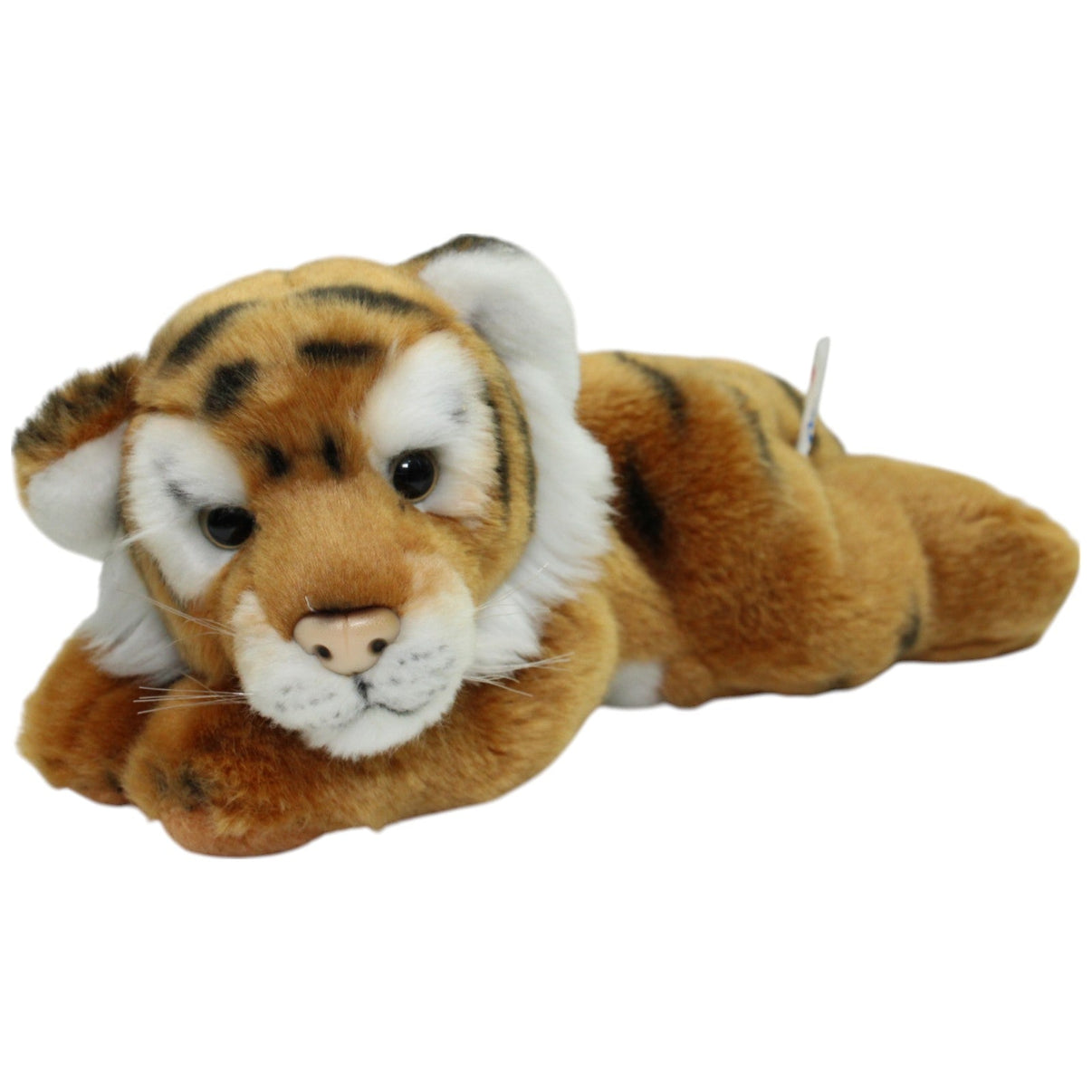 123000016441 Carl Dick Aricept, liegender Tiger Kuscheltier Kumpel Leo Gebraucht Löwe Raubkatze