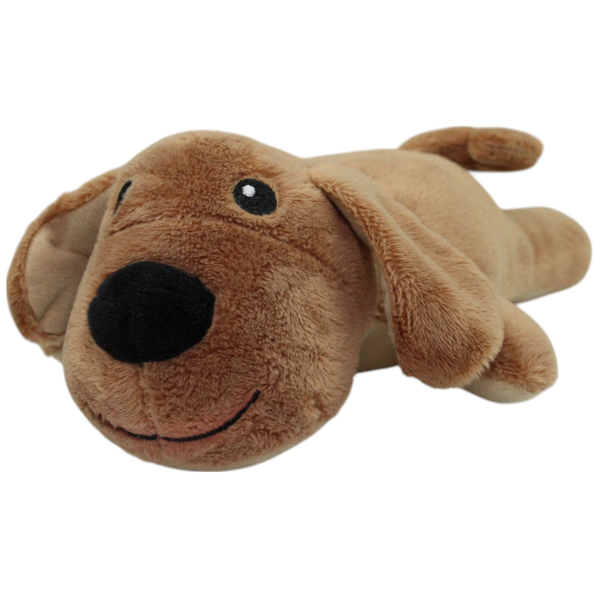 123000016462 Clementoni Süßer Hund mit schwarzer Nase, liegend Kuscheltier Kumpel Leo Disney Gebraucht