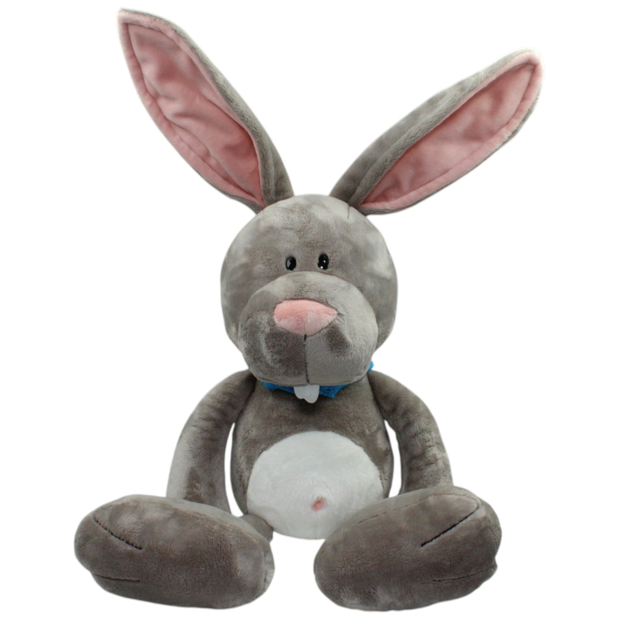 123000016481 NICI XL Schlenker - Hase m. blauem Halstuch Kuscheltier Kumpel Leo Gebraucht