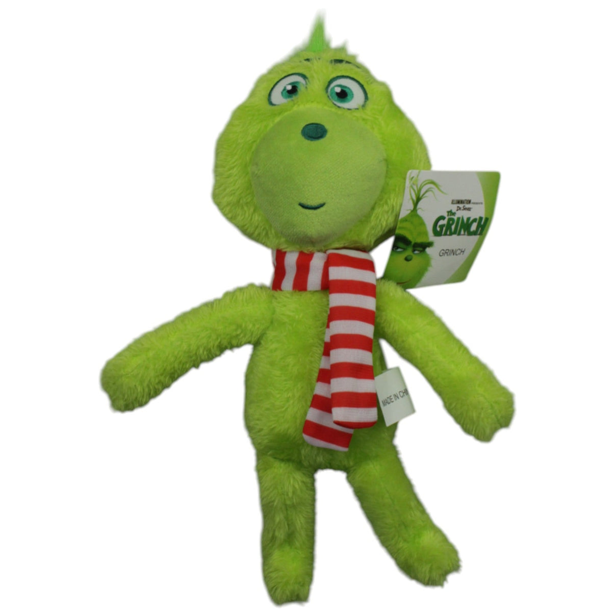 123000016570 Toy Factory Der Grinch mit Schal (2018) Plüschfigur Kumpel Leo neu