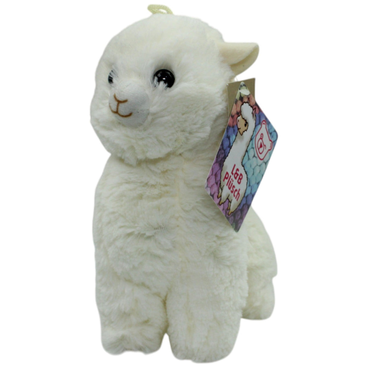 123000016575 Landahl & Baumann Alpaka, weiß Kuscheltier Kumpel Leo Alpaka Lama neu