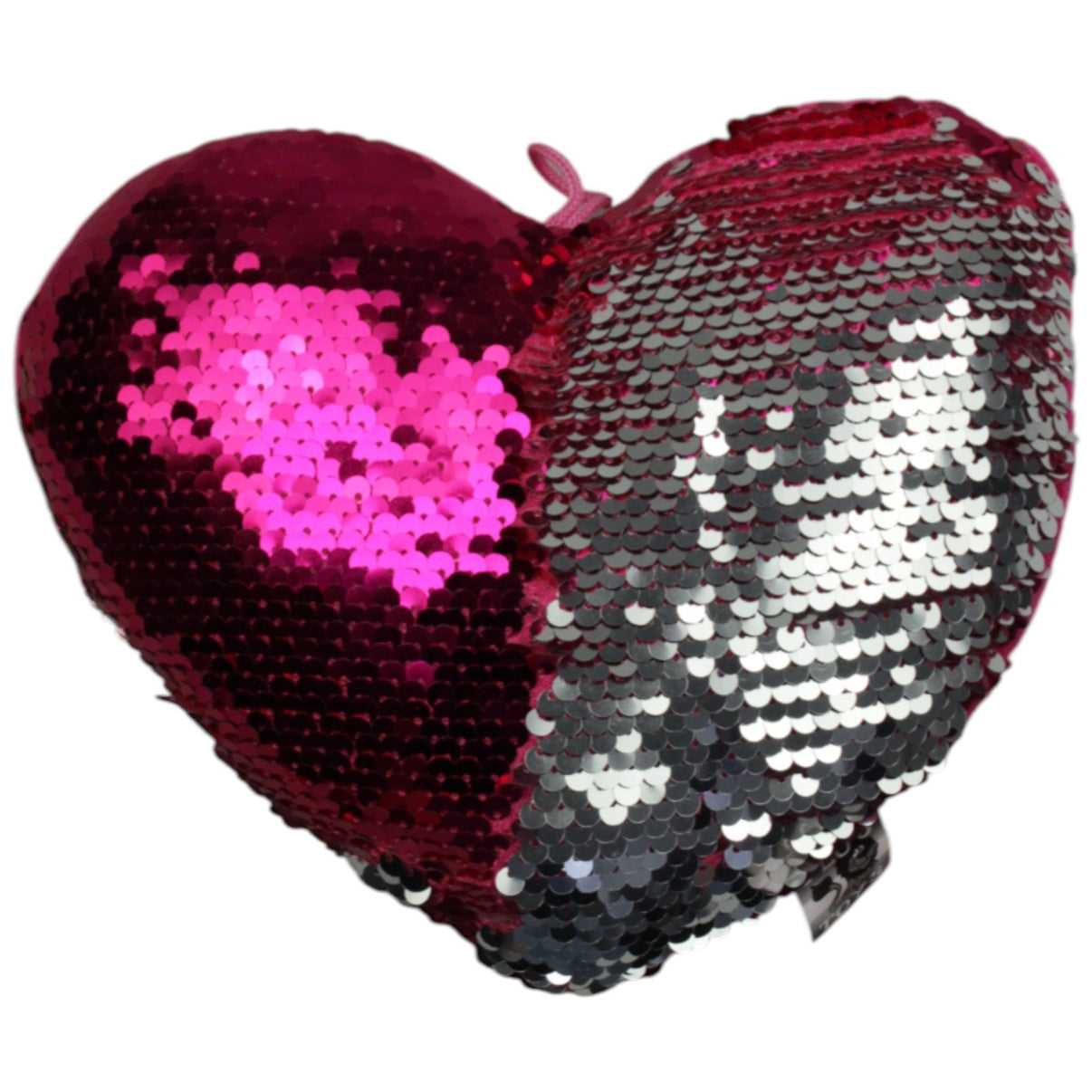 123000016588 FLOTI Flos Toys, Pailletten - Herz silber/pink Plüschfigur Kumpel Leo Gebraucht