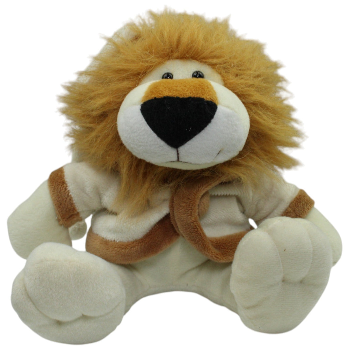123000016602 Favorite Gifts Löwe mit Zipfelmütze & Mantel, sitzend Kuscheltier Kumpel Leo Gebraucht Löwe Raubkatze