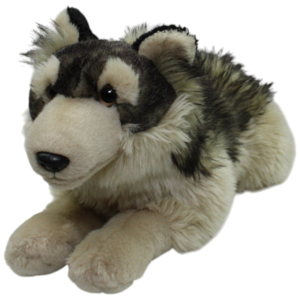123000016684 Uni - Toys Leosco™, XL Wolf Kuscheltier Kumpel Leo 40cm Beige Braun