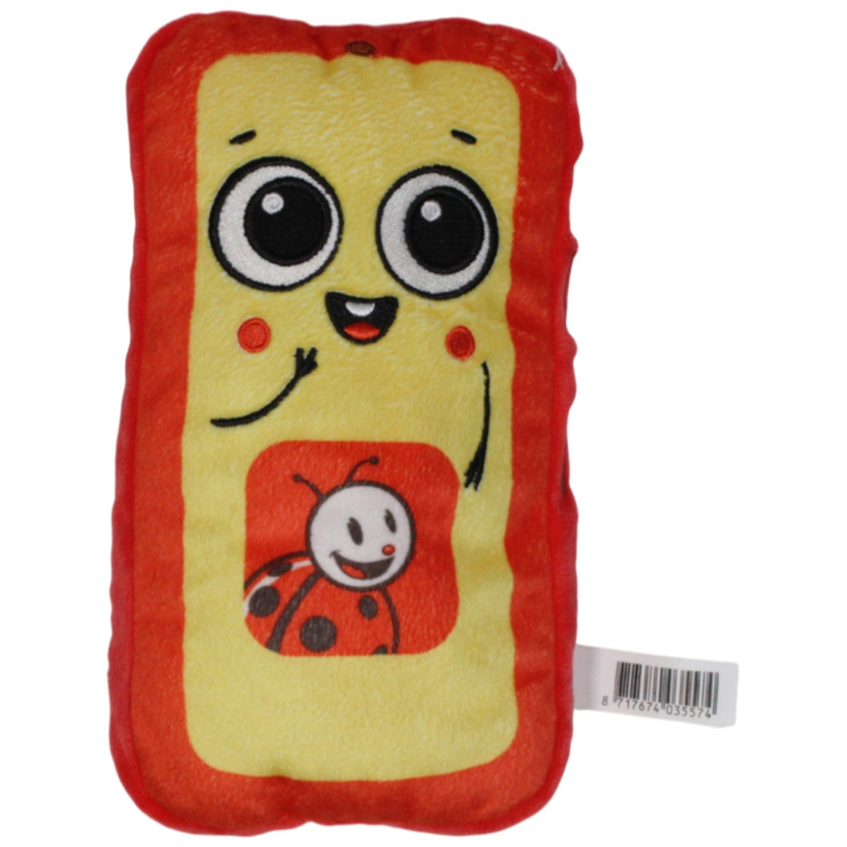 123000016709 Boost Collectibles Apka Biedronka aus der Gang Produkciaków Plüschfigur Kumpel Leo 20cm Gebraucht Gelb