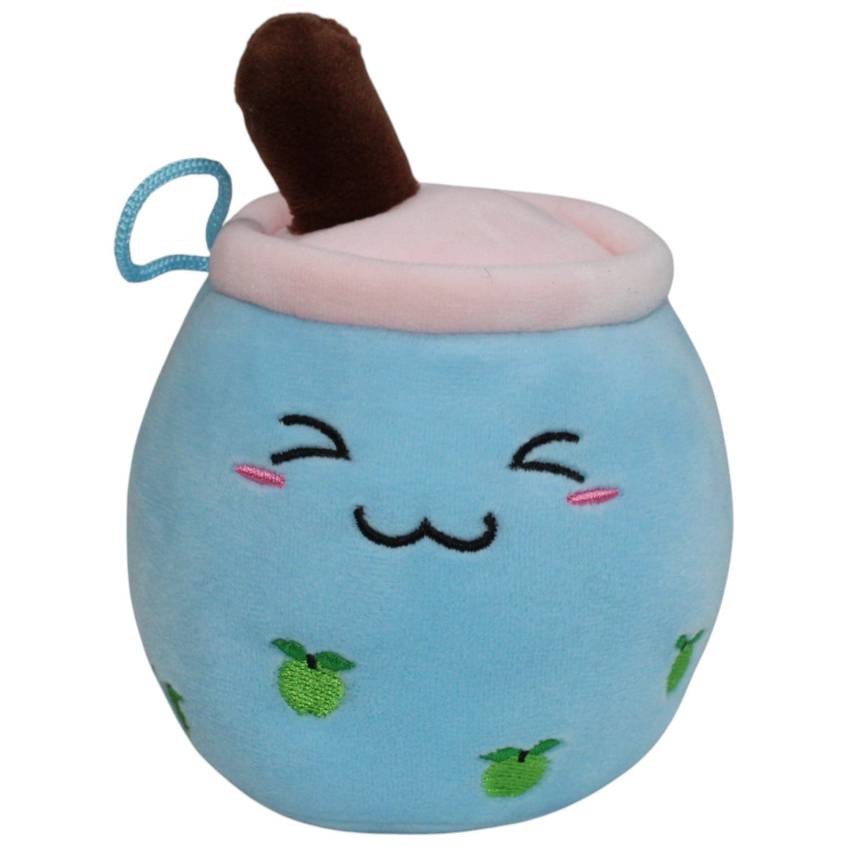 123000016722 Landahl & Baumann Süßer blauer Bubble Tea Plüschfigur Kumpel Leo 15cm Blau Gebraucht