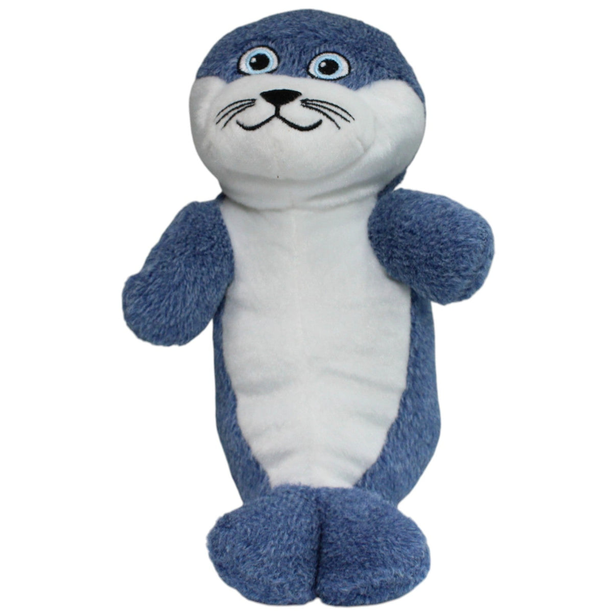 123000016726 Ferrero Kinder, Robbe Frida Flosse Kuscheltier Kumpel Leo 23cm Blau Kuscheltier