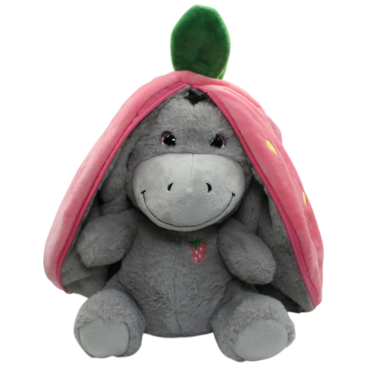 123000016743 FLOTI Flos Toys, Esel in Erdbeere Kuscheltier Kumpel Leo 35cm Gebraucht Grau