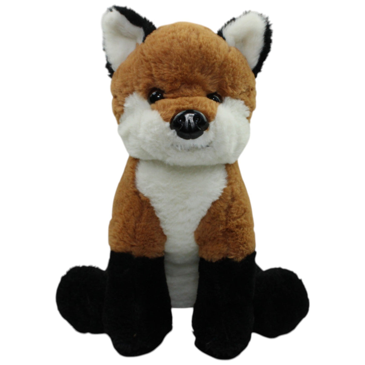 123000016745 Sky Plush Cuddles & friends, süßer Fuchs mit Stauraum Kuscheltier Kumpel Leo 35cm Braun Gebraucht