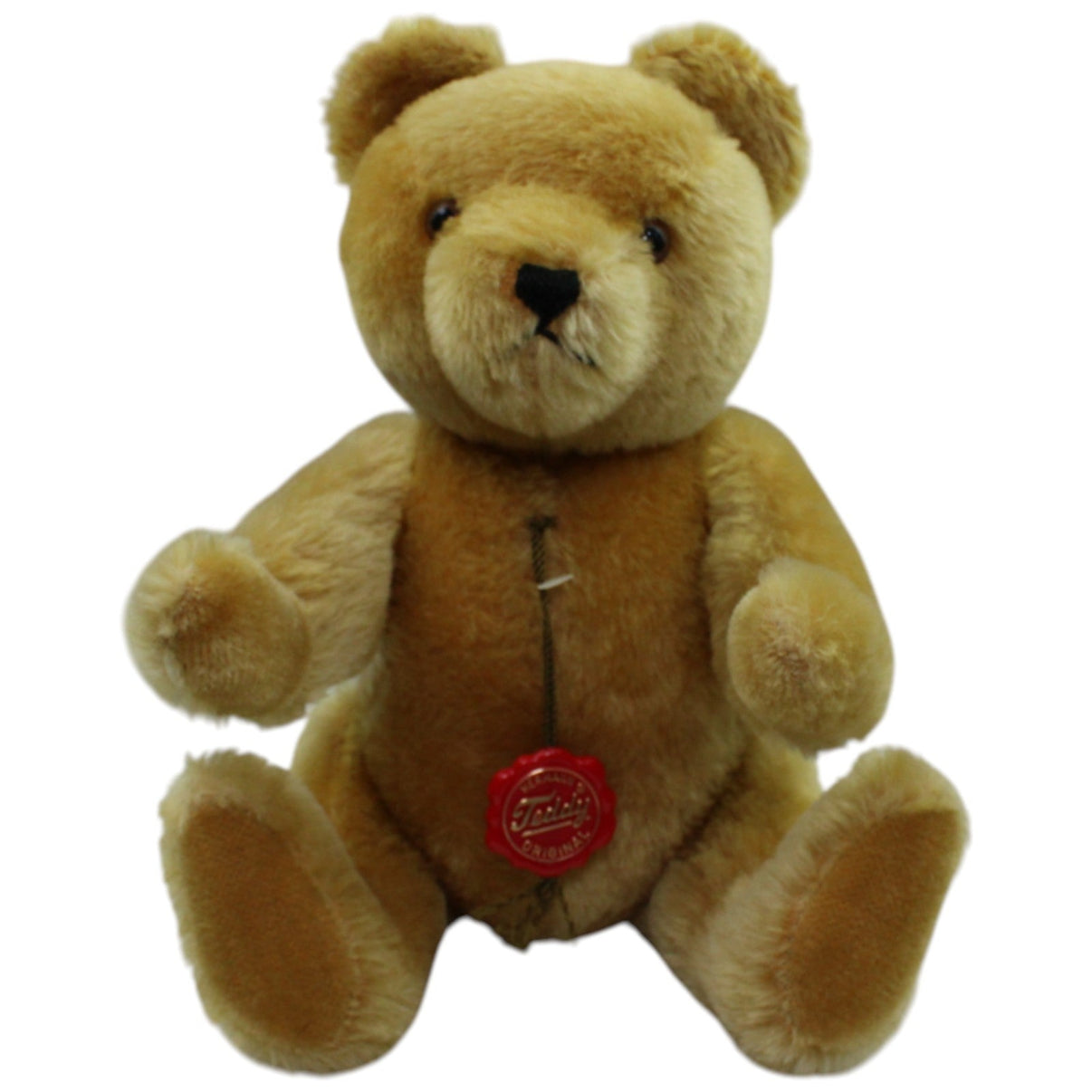 123000016746 Teddy - Hermann Schöner Mohair Brummbär mit beweglichen Gliedern Kuscheltier Kumpel Leo 35cm _Vintage_ Braun