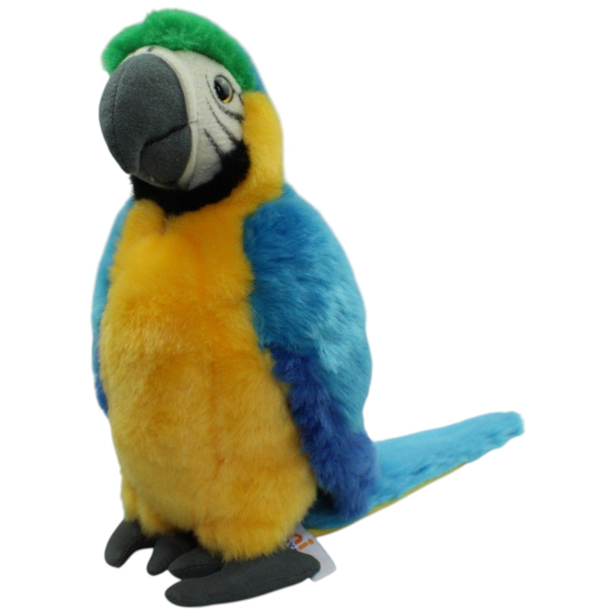 123000016752 Uni - Toys Schöner Papagei, blau - gelb Kuscheltier Kumpel Leo 25cm Blau Gebraucht