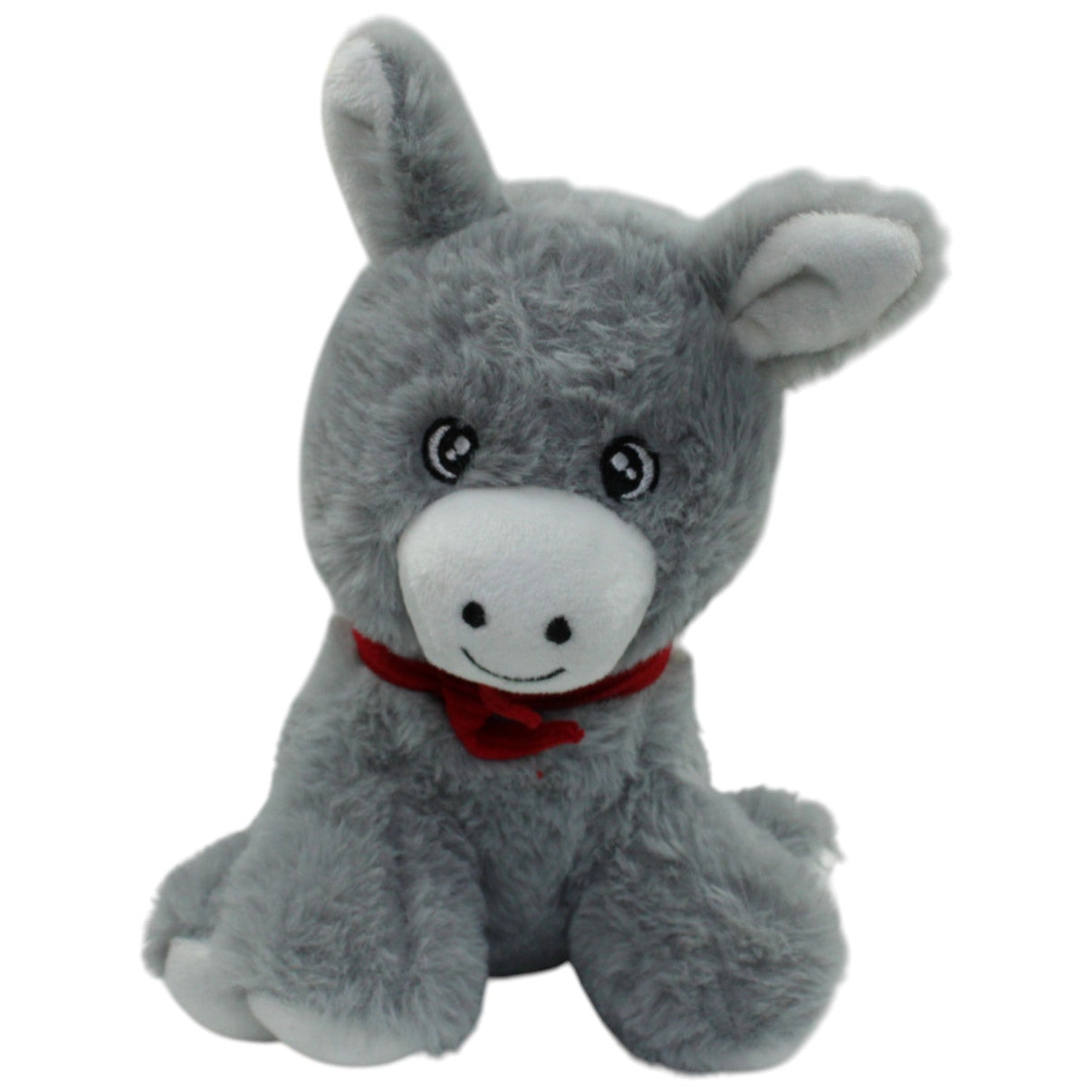 123000016753 Kehl Sparkasse, Esel mit Halstuch Kuscheltier Kumpel Leo 23cm Gebraucht Grau