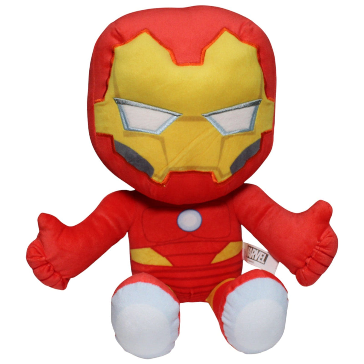 123000016779 Whitehouse Leisure XL Marvel Iron Man Plüschfigur Kumpel Leo 45cm Gebraucht Gelb