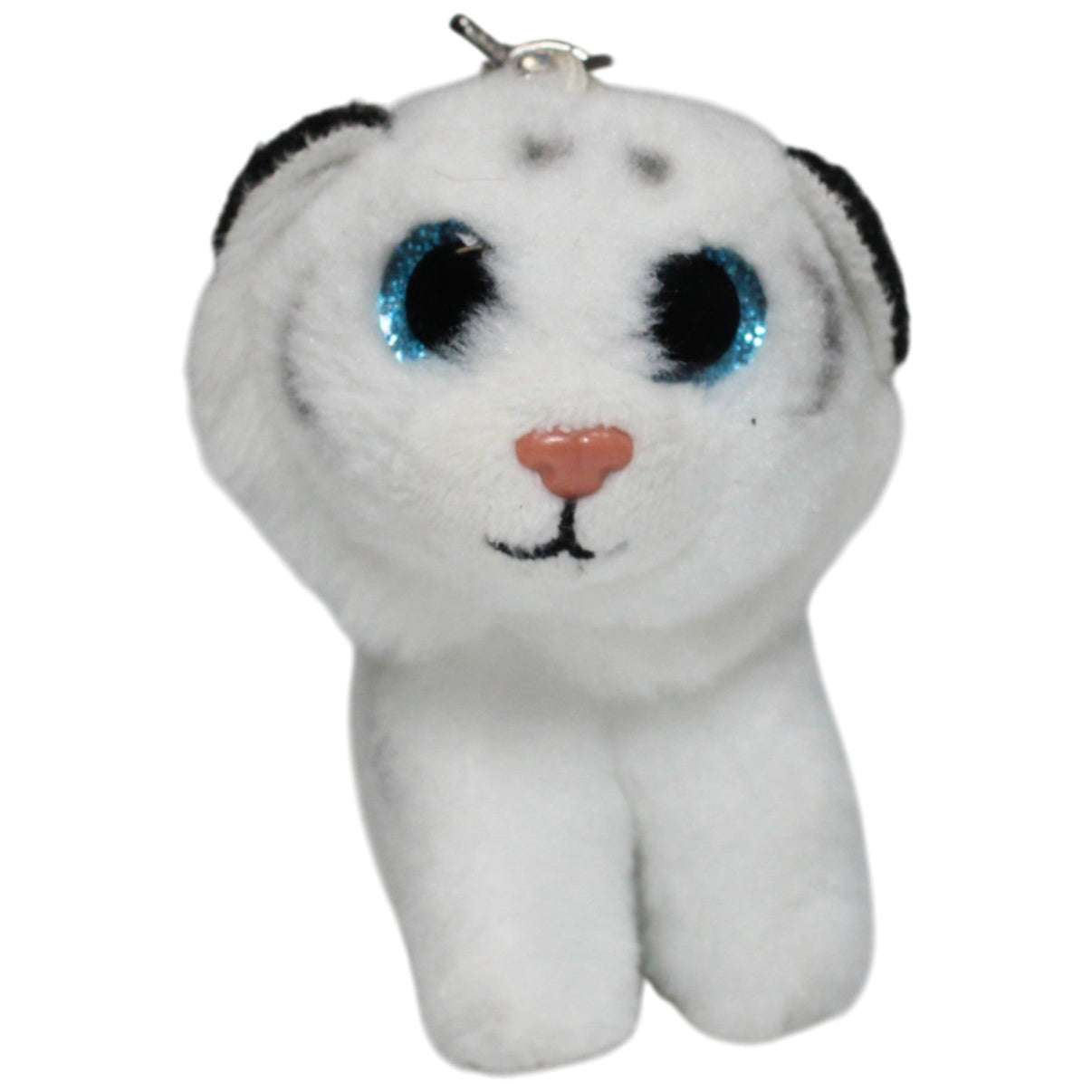 123000016789 TY Weißer Tiger Tundra Schlüsselanhänger Kumpel Leo 9cm Gebraucht Schlüsselanhänger