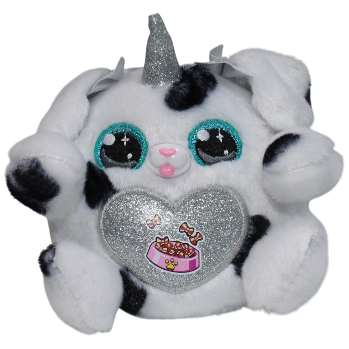 123000016810 Zuru Rainbocorns Puppycorn Surprise, Hund Dalmatiner Kuscheltier Kumpel Leo 11cm Einhorn Fantasy