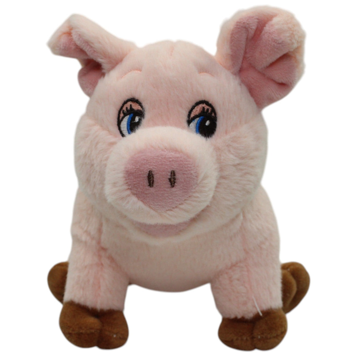 123000016825 Blaschek Import Süßes Schwein Kuscheltier Kumpel Leo 18cm Braun Gebraucht