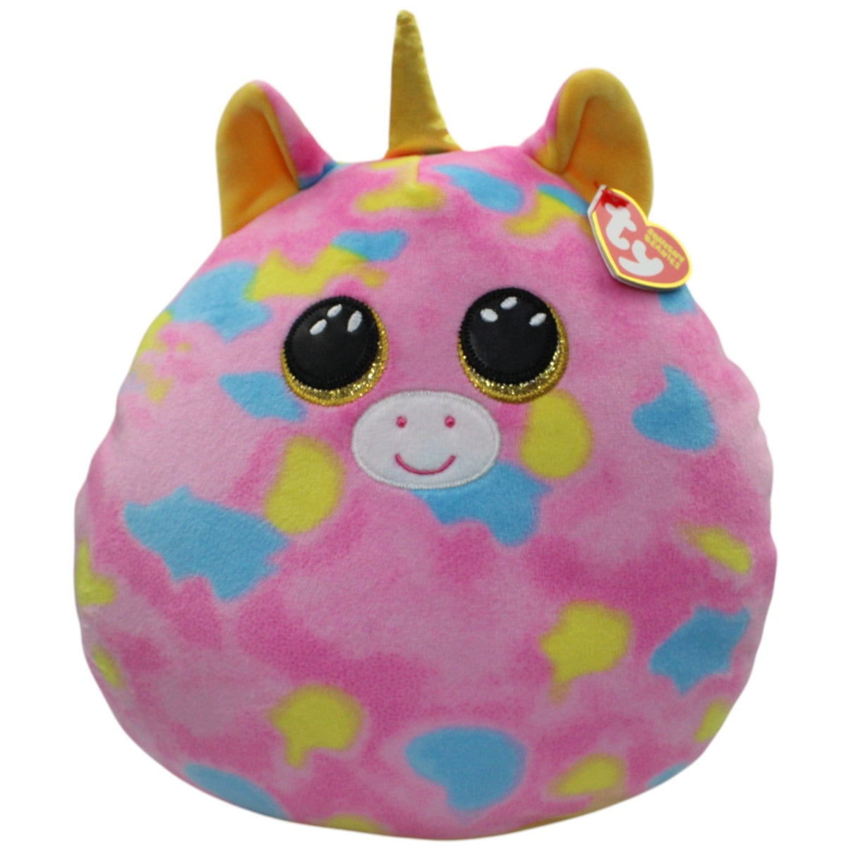 123000016829 TY Squishy Beanie, Einhorn Fantasia Kuscheltier Kumpel Leo 27cm Fantasy Kuscheltier