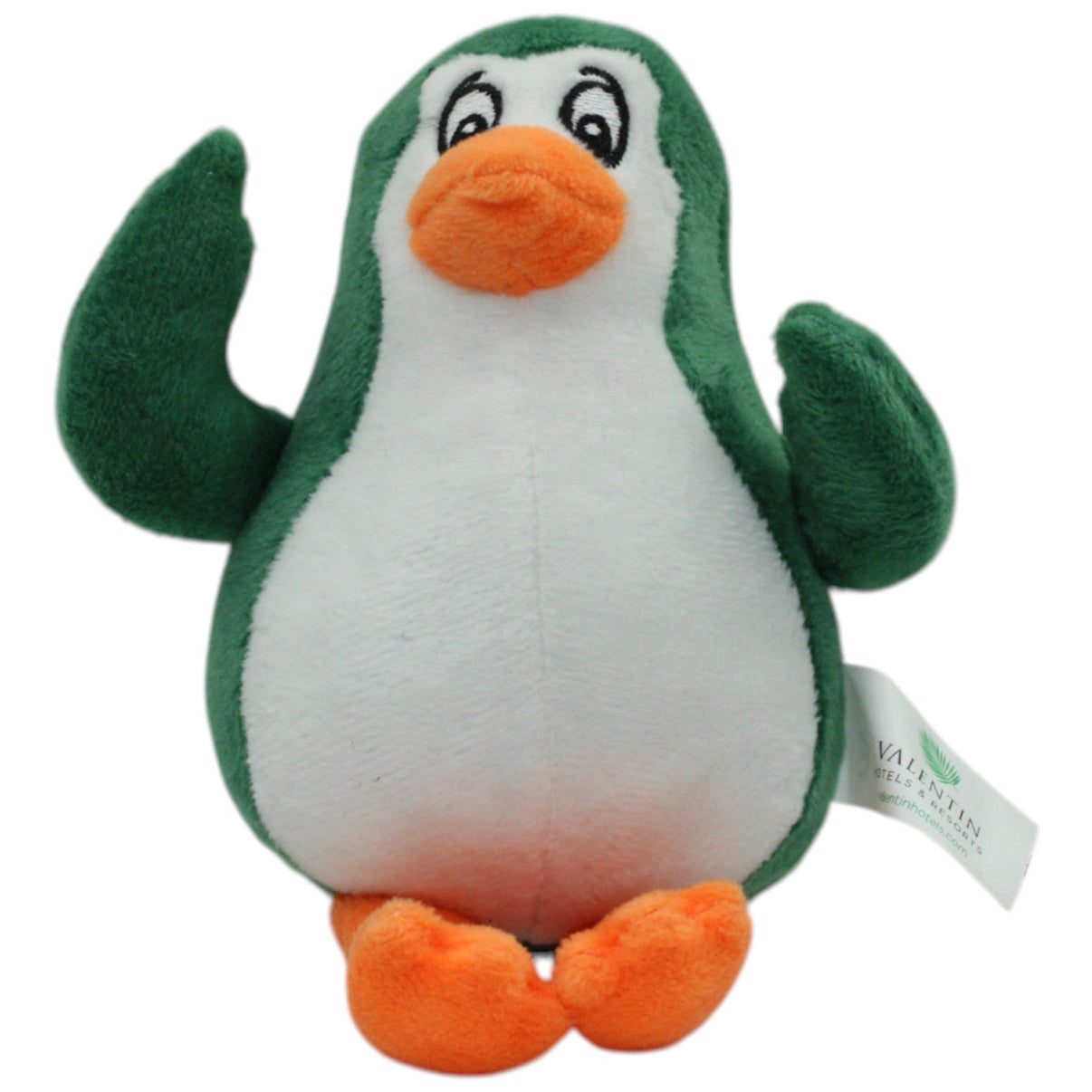 123000016843 Valentin Hotels & Resorts Grüner Pinguin Tino Schlüsselanhänger Kumpel Leo 18cm Gebraucht Grün