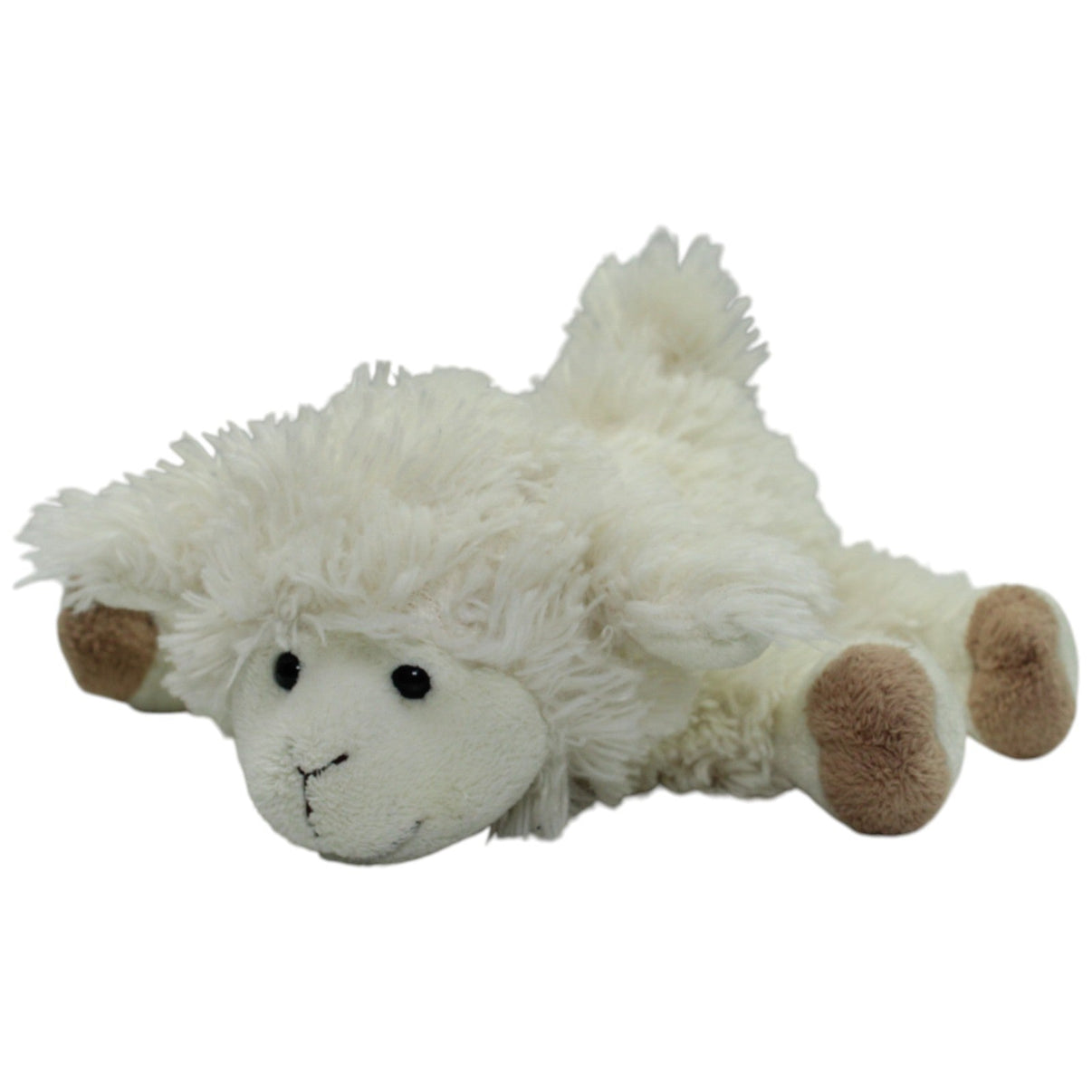 123000016852 Kuschelwuschel Karstadt, Zotteliges weißes Schaf Kuscheltier Kumpel Leo 20cm Beige Gebraucht