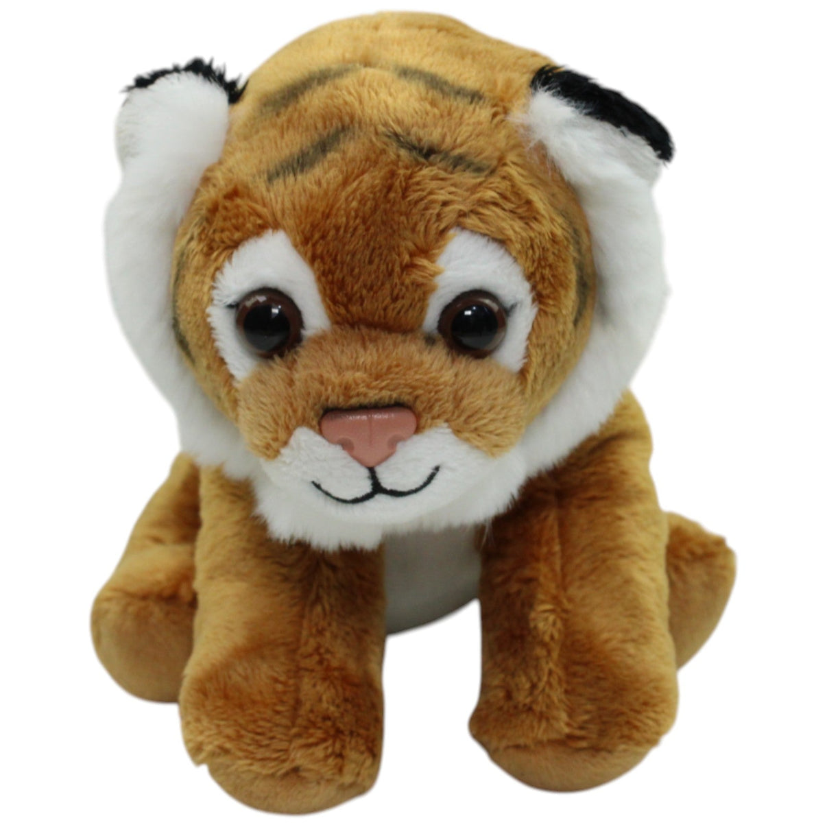123000016854 WWF Süßer Tiger Kuscheltier Kumpel Leo 15cm Braun Gebraucht