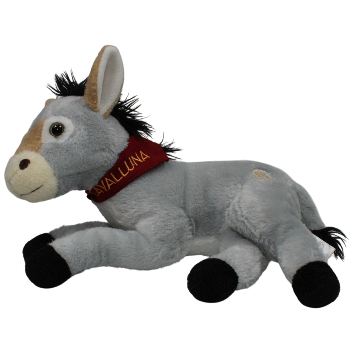 123000016876 Apassionata Park CAVALLUNA, Esel mit Halstuch Kuscheltier Kumpel Leo 28cm Gebraucht Grau