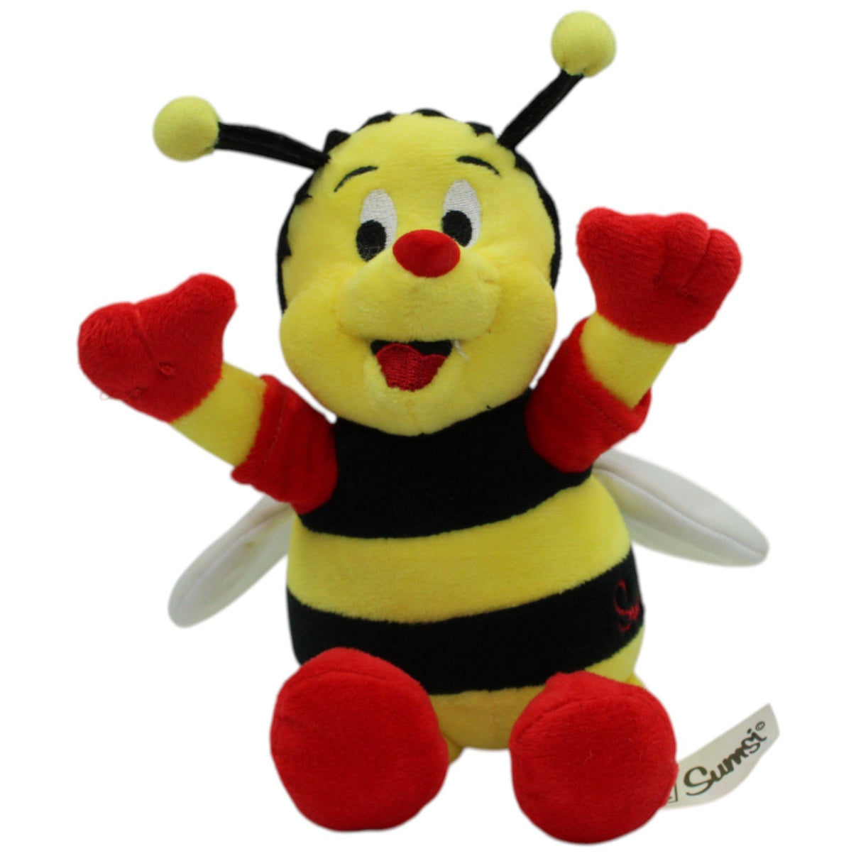 123000016878 AV - Verlag Bankenbedarfsartikel Biene Sumsi Kuscheltier Kumpel Leo 23cm Gebraucht Gelb
