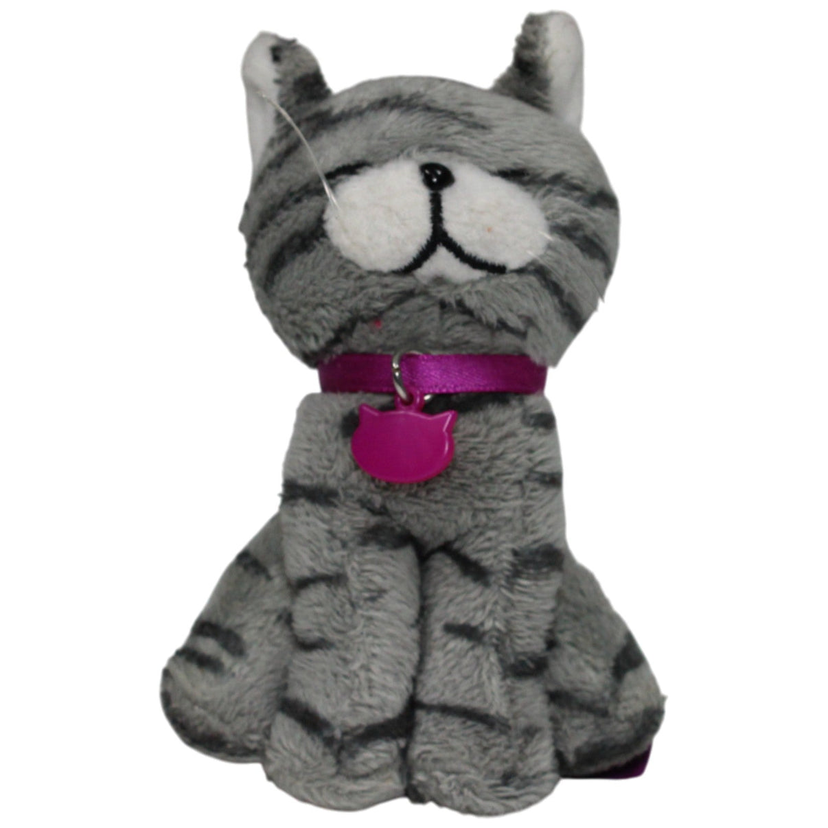 123000016884 GONZO Whiskas, grau gestreifte Katze Schlüsselanhänger Kumpel Leo 11cm Gebraucht Grau